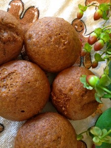 gingerbread muffins