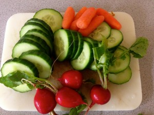 get kids eating vegetables