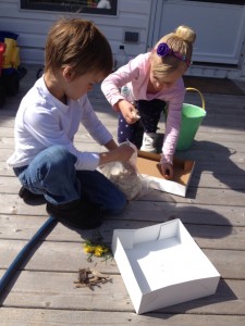 outdoor sensory activities