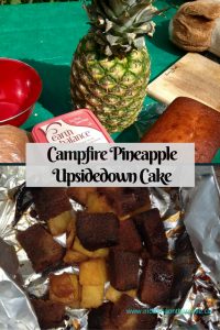 campfire pineapple upsidedown cake