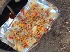 campfire nachos