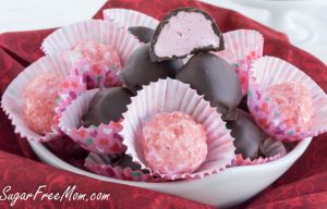 sugar free valentines treats